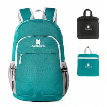 Lightweight Packable Small HiFKing Backpack For Women Men - 20L Waterproof Foldable Daypack For Travel, HiFKing, And Daily Use, Adjustable Chest Strap, Durable Nylon, Gre1en - Gre1en - View 8