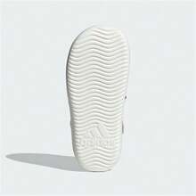 Sandalias cómodas y casuales con velcro para niños de Adidas - Blanco - Ver 6