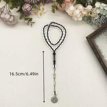 45颗透明亚克力珠伊斯兰念珠，适合日常祈祷和作为礼物 - 多色 - 查看 9