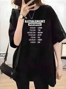 Women T-Shirts - Black - View 6