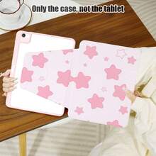 1 ốp bảo vệ máy tính bảng dạng gập có khe cắm bút, họa tiết ngôi sao màu hồng, chân đế xoay 720 độ, chất liệu da PU với chức năng tự động tắt/mở màn hình, tương thích với Honor Pad 8/9/10, Honor GT 11.5inch/X7/X8A/X9/X8Pro/X9Pro/V9/V8 Pro, Matepad 11 Inch 2023/2022 Model/MatePad 11.5 (2026), và các dòng máy tính bảng khác của Apple, v.v. - Nhiều màu - Xem 7