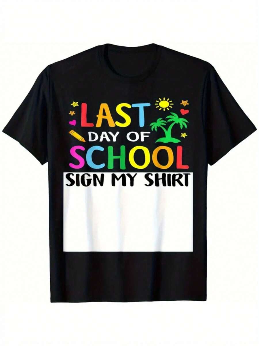 Teen Boys T-Shirts - 黑色 - 查看 1