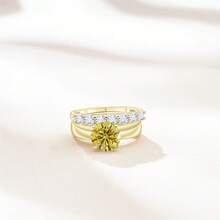 1 Set S925 Silver 2.7 Carat Moissanite Ring, Suitable For Women's Daily Wear - 1 Set Of 2.7CT - View 24