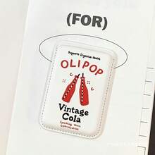 一套熊猫翻跟头磁性卡套和可爱腊肠犬皮革卡包，兼容苹果磁性卡套、手机壳、门禁卡、餐卡等 - 彩色 - 查看 8