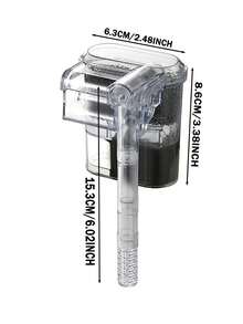 Máy lọc tuần hoàn oxy thác nước mini 3 trong 1 gắn tường cho bể cá, giao diện USB đa năng, hệ thống lọc tuần hoàn nước tự động, tăng hàm lượng oxy trong bể cá nhỏ, thiết kế gắn tường chuyên nghiệp không cần lắp đặt. - Nhiều màu - Xem 6