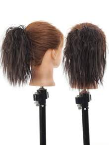 Tóc giả tổng hợp kiểu búi tóc xoăn, tóc nối kiểu chignon gợn sóng với dây chun, kiểu tóc bồng bềnh dành cho phụ nữ sử dụng hàng ngày và dự tiệc. - Nhiều màu - Xem 10