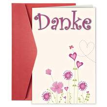 1pc Easy And Fun German Thank-You Card Gift | Paper Greeting Card For Friends, Family, Colleagues, Husband, Wife, Christmas And New Year Gifts - Sets - View 13