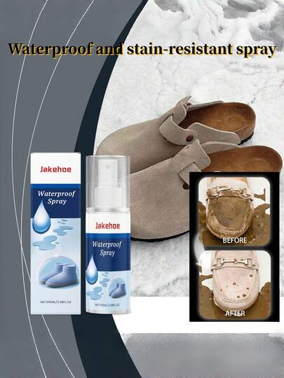 Waterproof & Stain Resistant Spray, All-Purpose Fabric Protector For Clothes, Shoes, Bags