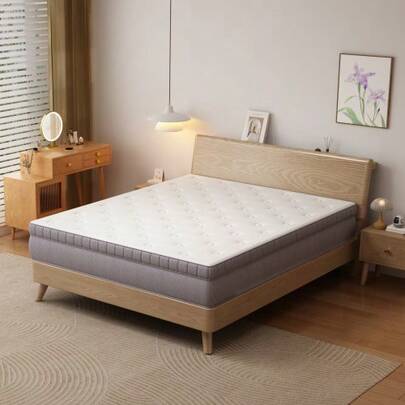 Mattress 90x200 Cm, 25 Cm Thick, Comfort Foam, 7 Zone Pocket Springs, Ergonomic, OEKO-TEX® Certified.