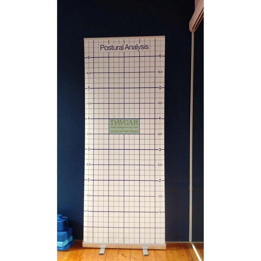 Posture Analysis Pull-Up Banner - A - View 1