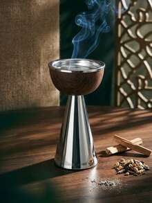 一套/件豪华金属香炉，优雅的中东阿拉伯风格香炉。适用于家居、办公室、酒店大堂、节日装饰、房间装饰/家居装饰/桌面装饰，适用于感恩节/圣诞节/万圣节、桌面装饰、家居装饰、节日装饰及其他场合。 - 彩色 - 查看 18