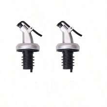 Bộ 3 dụng cụ phân phối nắp chai bạc; định lượng bằng áp suất. Thích hợp cho chai nước tương, giấm, dầu ăn và các loại gia vị khác. Vật dụng thiết yếu trong nhà bếp, mỗi gia đình nên có một bộ. - Nhiều màu - Xem 9