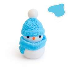 2026新款 - 1件装数字工艺奢华艺术品 - 3D打印雪人纽扣放松模型，爆款热销桌面摆件，创意放松 - 完美礼物 - 生日礼物 - 复活节礼物 - 情人节礼物 收藏品 - 彩色 - 查看 6