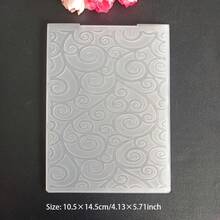 2D压花文件夹，适用于卡片制作、压花机、剪贴簿、纸艺相册、印章装饰、DIY贺卡制作，图案包括音符、蝴蝶、云朵、圆点。 - 2D - 查看 11
