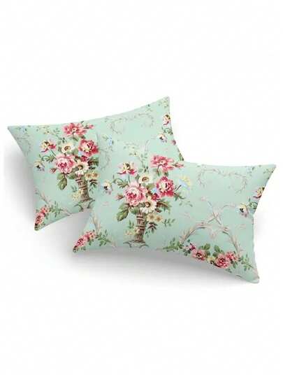 2 Pillowcases.Pillowcase: 50x70 Cm (2); 65% Cotton 35% PES Content; Two Pieces In The Package; Colorfastness Tested; Easy To Iron; No Shrinkage Or Color Bleeding Problems After Washing; Easy Care; Cotton Blend; Pillowcase; Thanks To The Advantage Of Being Washable In The Washing Machine, It Has A Long Lifespan And Clean Use; It Is Recommended To Wash At 30 Degrees With Colormatic Detergent;