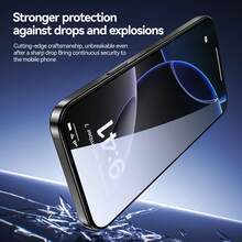 3pcs Screen Protector For Samsung Galaxy S26 S25 S24 Ultra Plus+, Military-Grade Tempered Glass, Auto-Alignment, 9H Hardness, Supports Ultrasonic Fingerprint Unlock, Premium Protection - 3 HD - View 6