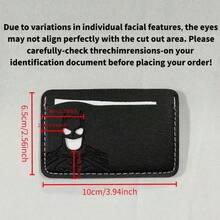 Warner Bros. Wallet, Superhero-Themed, Ultra-Thin And Minimalist, Can Be Used As An ID Card Holder, Unisex, Front Pocket Security Wallet, Perfect Father'S Day Gift, Durable Bi-Fold Wallet, Multi-Card Slot Design. - Multicolor - View 13