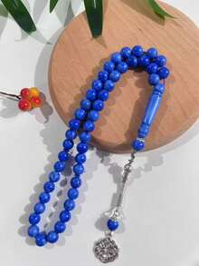 45颗树脂单串念珠，阿拉伯中东日常祈祷念珠手链 - 多色 - 查看 3