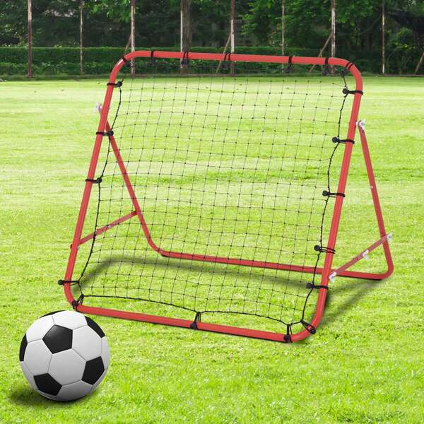 HOMCOM Red de rebote de fútbol