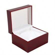1pc Premium Wooden Gift Box, Special Wooden Packaging Box For Watch, Wooden Gift Box - Multicolor - View 13