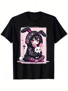 Men Outdoor Tees & Tanks - Black - View 1