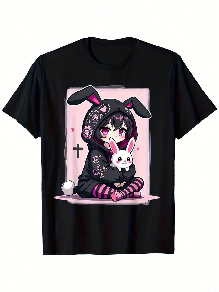 Men Outdoor Tees & Tanks - Black - View 1