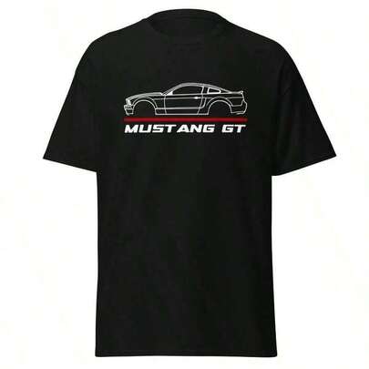 Premium T-Shirt For Mustang GT 2005 Car Enthusiast Birthday Gift