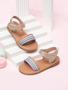 Infant Minimalist Casual Comfortable Flat Sandals - Multicolor - View 5