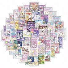 120/60/50PCS Sanrio Mixed Collection Graffiti Stickers For Helmet Bicycle Hand Account Pencil Case Decals - F-50PCS - View 10
