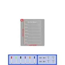 1 Set Magnetic Acrylic Dry Erase Board, Magnetic Adsorption Calendar, Monthly/Weekly Planner, Memo Board, 3D Magnetic Acrylic Fridge Sticker, Handwritten Board - I - View 13