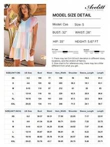 Acelitt Colourblock Ruffle Hem Smock Dress - Multicolor - View 5