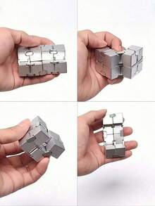 Magnetic Levitation Magic Cube, Speedcubing Puzzle Toy - Enhances Cognitive Ability And Problem-Solving Skills - Fun Intellectual Toy, Ideal Gift For Friends, Christmas, Parties, Birthdays, Stress Relief, Teens, Office, Students - Nhiều màu - Xem 3