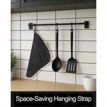 Luxury Sliding Pad For ES601 Coffee Machine, Smooth Sliding Anti-Slip Base With Hanging Hook - Black - View 5