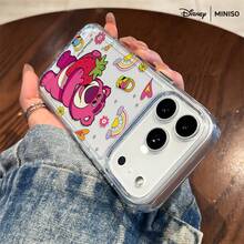 Disney Toy Story Lotso Hugging Strawberry All-Over Print Phone Case Suitable For IPhone 17/17 Pro/17 Pro Max/17 Air/16/15/14/13/12/11/X Series Iphone 17 Pro Max Case Iphone 17 Pro Case Iphone 17 Case Stocking Stuffers The Girlfriend - 透明的 - 查看 3