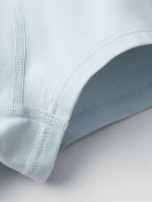 mini bala 3pcs Young Boy Soft Breathable Non-Binding Briefs - Light Blue - View 6