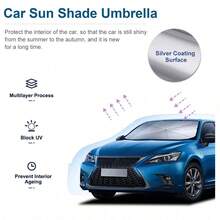 Tapasol Parabrisas Cubre Sol Para Coche Cortinas Protector - A - Ver 8