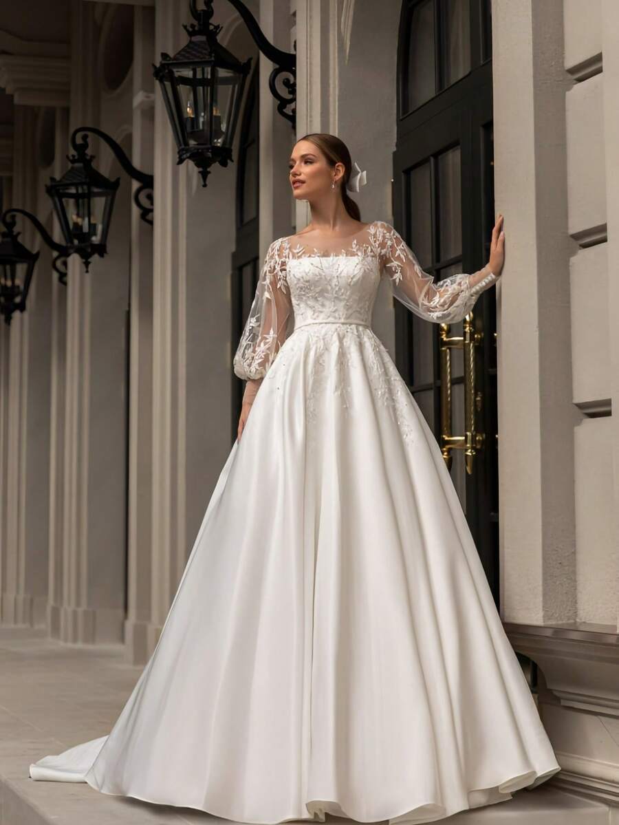 Wedding Dresses - White - View 1