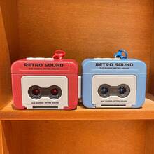 Vintage Tape Recorder Keychain, Birthday Gift Toy Pendant, Mini Recordable Funny Music Box - Multicolor - View 6