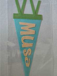 Personalized Felt Triangle Flag | Baby Room Decor, Newborn Gift ,Multi-Scenario, Baby Shower Gift - Multicolor - View 11