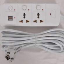 PS038 Multicontacto con 2 Puertos USB y Salidas Eléctricas - Ver 2