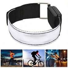 三档可调LED灯，可佩戴于手臂或腿部，适合跑步、骑行、徒步和露营，IP65防水设计 - 彩色 - 查看 6