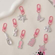 Keyrings & Keychains - One Set (8 Pieces) - View 1
