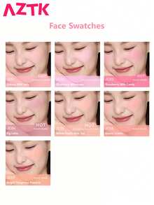 AZTK 哑光高光腮红，适合日常使用 - JC04 - 查看 6