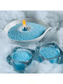 500g Refillable Faux Pearl Candle Wax And Wick, Long-Lasting Faux Pearl Candle Wax Beads, Faux Pearl Granules, Snow Wax - A - View 4