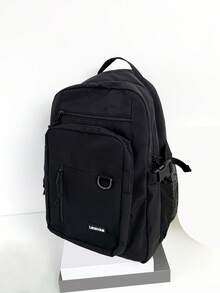 Mochila de grande capacidade para estudantes universitários, comporta laptops de 14-15,6 polegadas, mochila leve e durável de 15-17 polegadas para escola, caminhada ao ar livre, com compartimento para computador, bolsa escolar casual resistente à água - Multicolorido - Visão 13