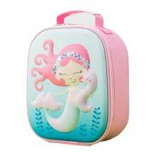 1 buah Tas Bekal Makan Siang Terisolasi EVA Bergambar Unicorn Kartun, Tas Kotak Bekal Termal Bergambar Hewan untuk Anak-anak dan Pelajar - MultiWarna - View 10