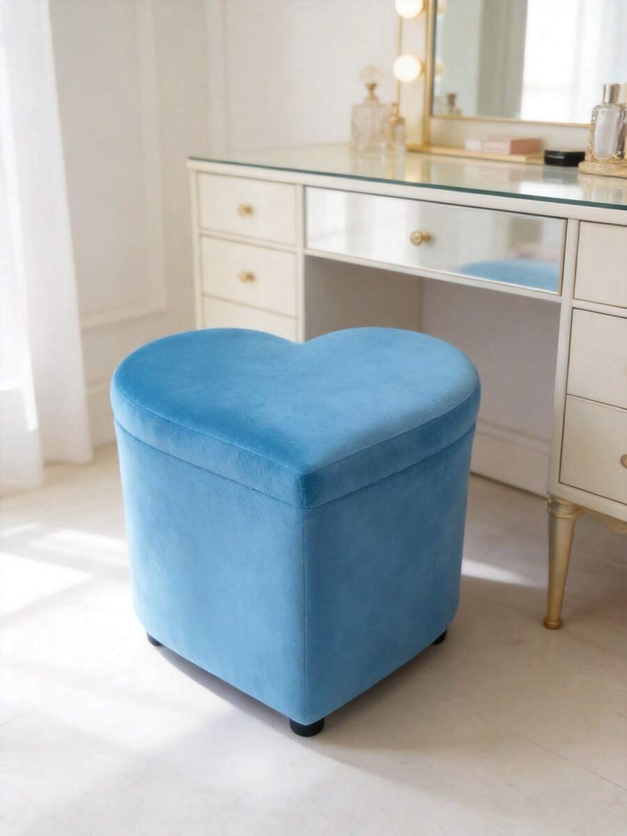 Vanities & Vanity Benches - Turquoise Blue - View 1