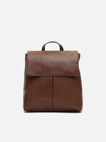 Misako Women Functional Backpacks - Brown - View 1