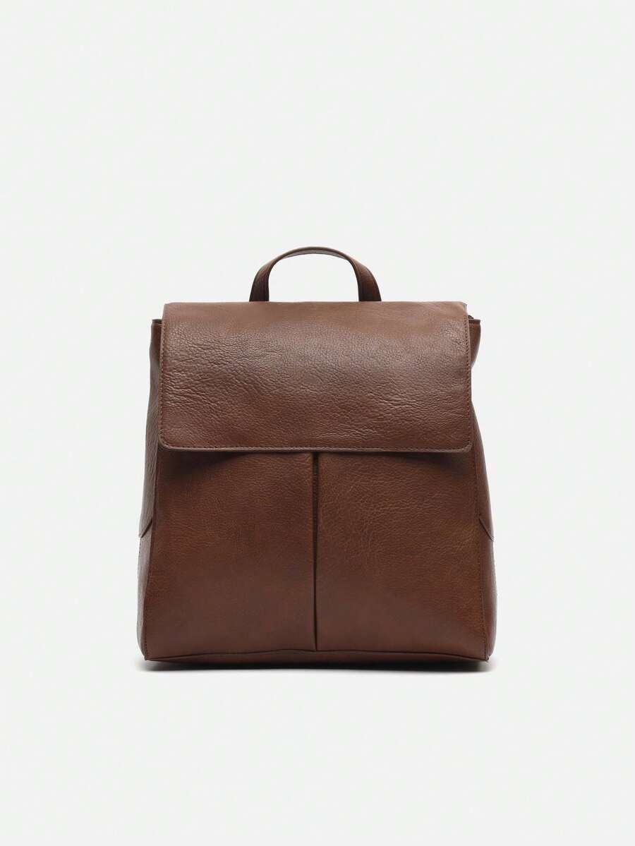 Misako Women Functional Backpacks - Brown - View 1