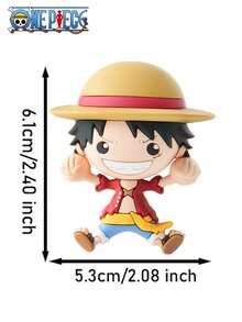 1pc Netflix Officially Licensed One Piece Roronoa Zoro &  Cartoon Fridge Magnet, Kitchen Office Storage Cabinet Decoration - 1 Pc - View 7